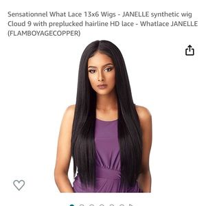 Sensationnel 13x6 Wigs JANELLE   FLAMBOYAGE COPPER